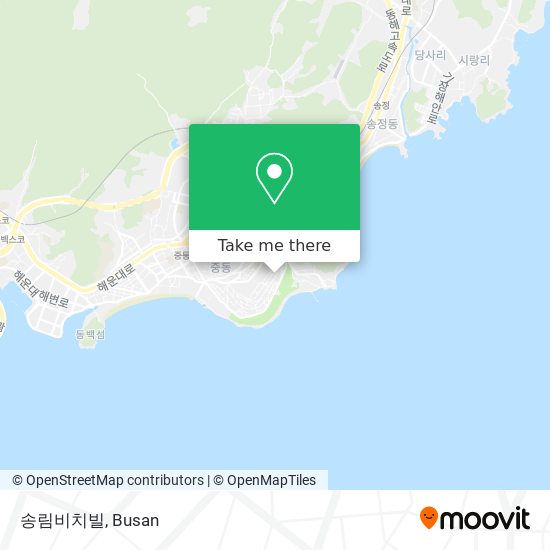 송림비치빌 map