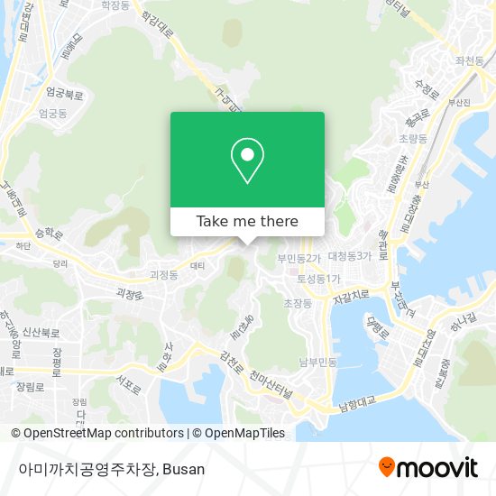 아미까치공영주차장 map