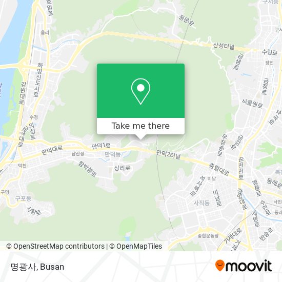 명광사 map