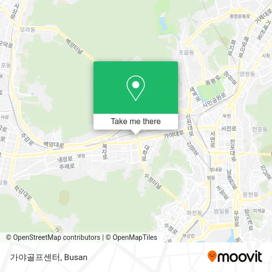 가야골프센터 map