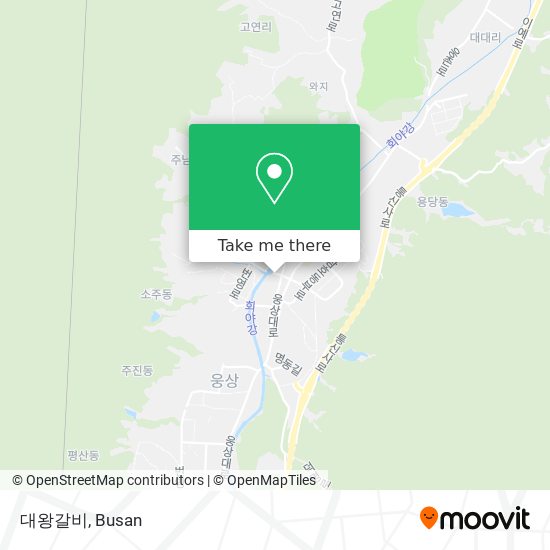 대왕갈비 map