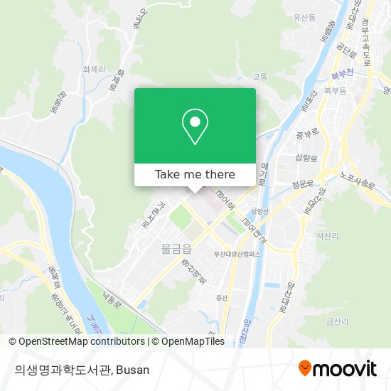 의생명과학도서관 map