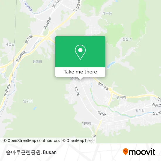 솔마루근린공원 map