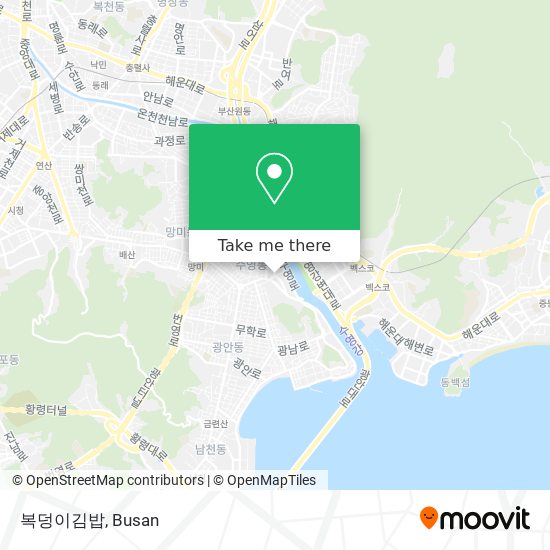 복덩이김밥 map