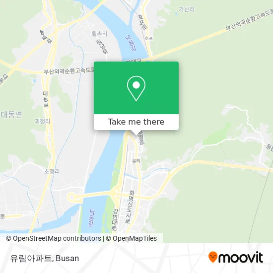 유림아파트 map