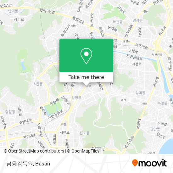 금융감독원 map
