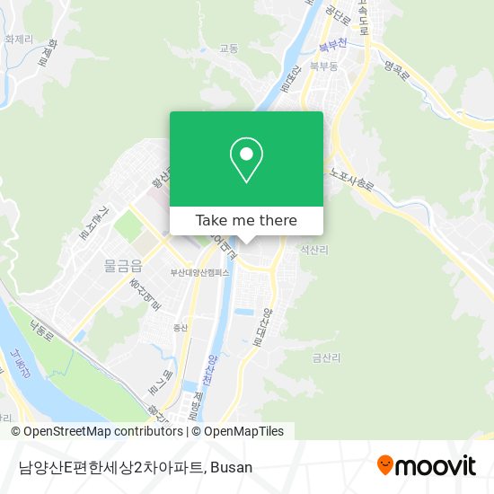 남양산E편한세상2차아파트 map