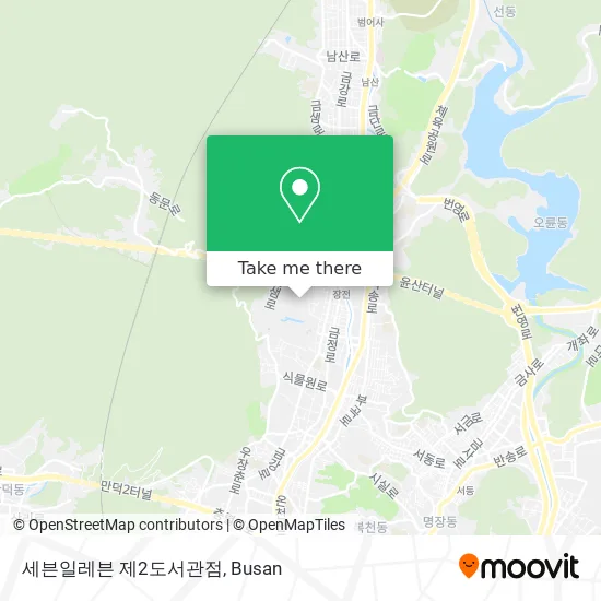 세븐일레븐 제2도서관점 map