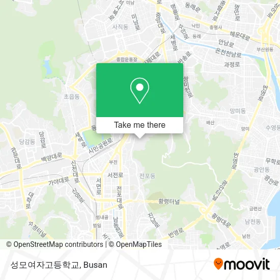 성모여자고등학교 map