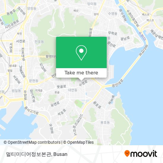 멀티미디어정보본관 map