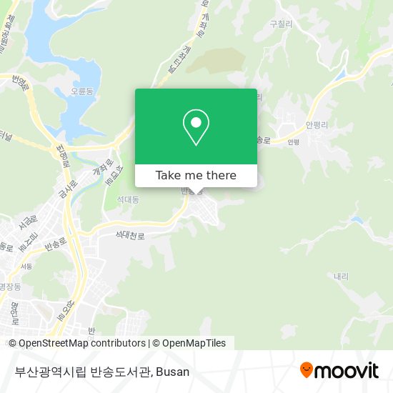 부산광역시립 반송도서관 map