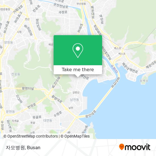 자모병원 map