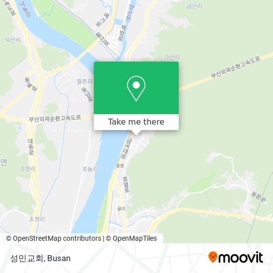 성민교회 map
