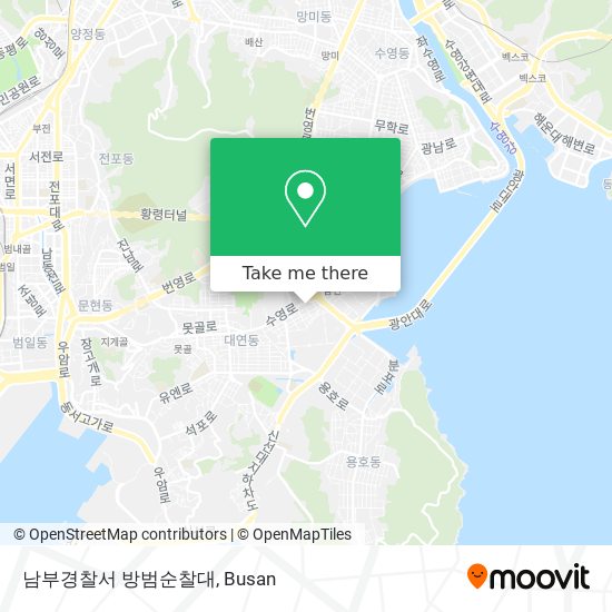 남부경찰서 방범순찰대 map