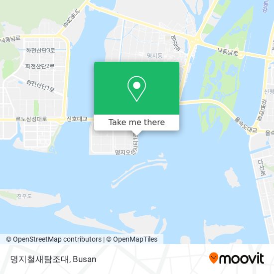 명지철새탐조대 map