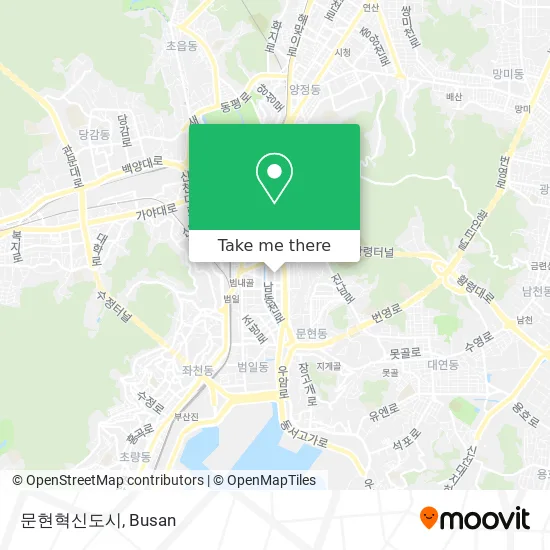 문현혁신도시 map