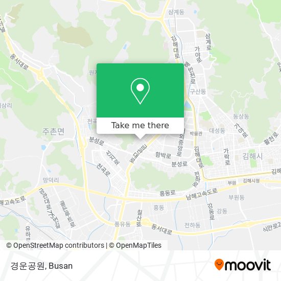 경운공원 map