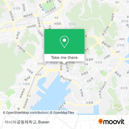 아시아공동체학교 map
