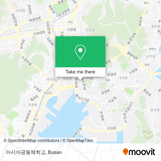 아시아공동체학교 map