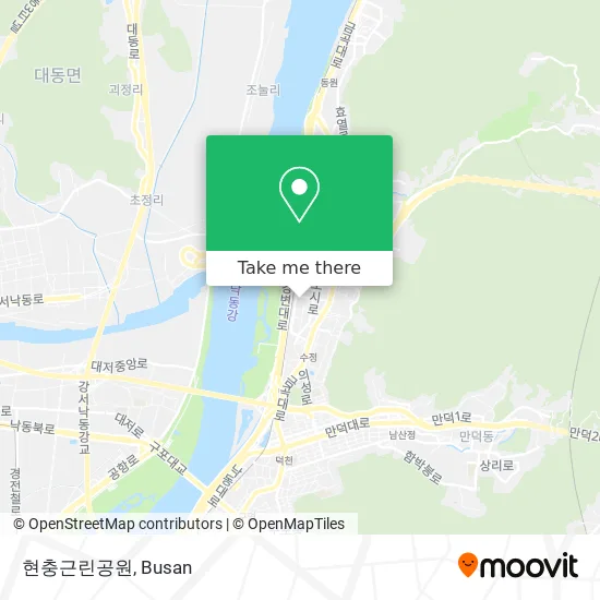 현충근린공원 map