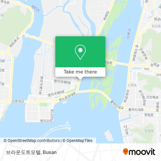 브라운도트모텔 map