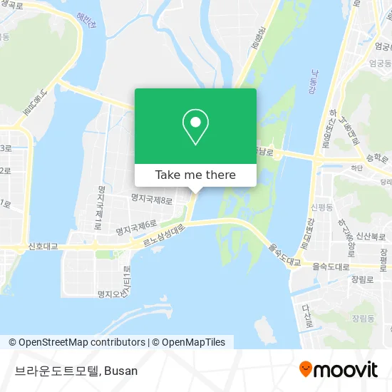 브라운도트모텔 map