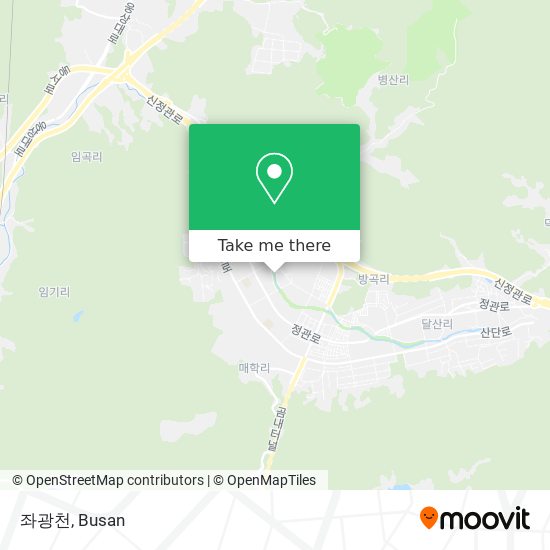 How to get to 좌광천 in 기장군 by Bus or Metro?
