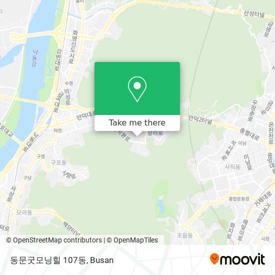 동문굿모닝힐 107동 map