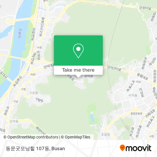 동문굿모닝힐 107동 map