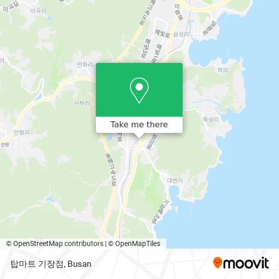 탑마트 기장점 map