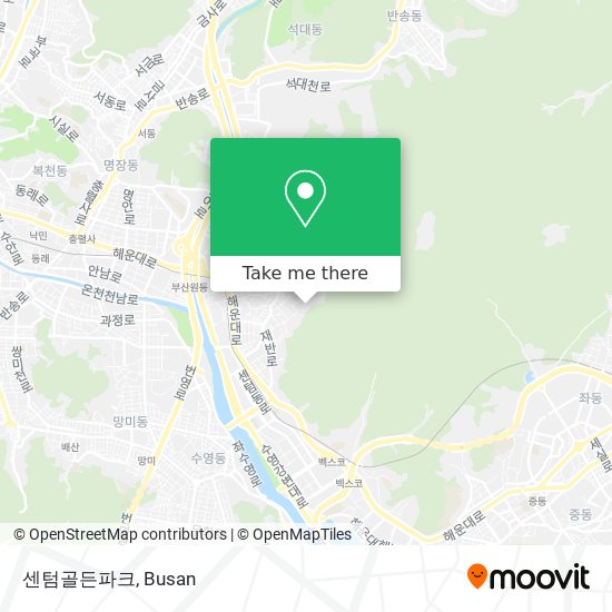 센텀골든파크 map
