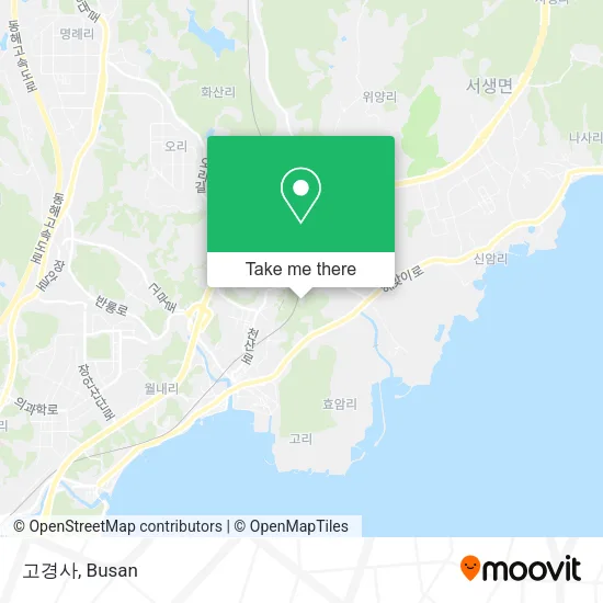 고경사 map