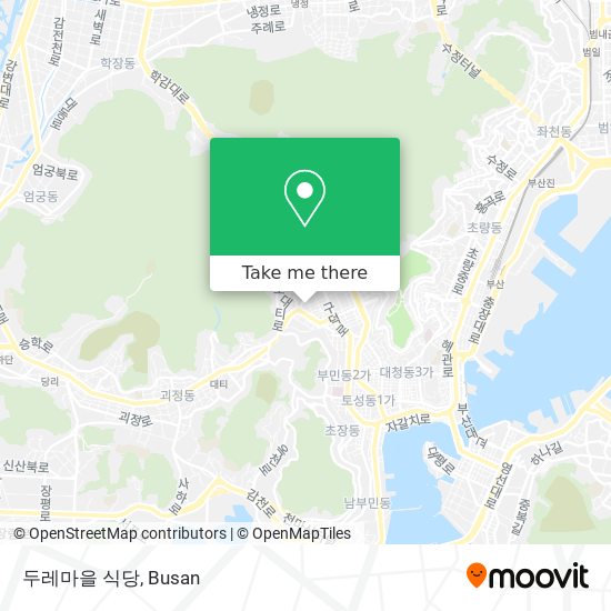 두레마을 식당 map