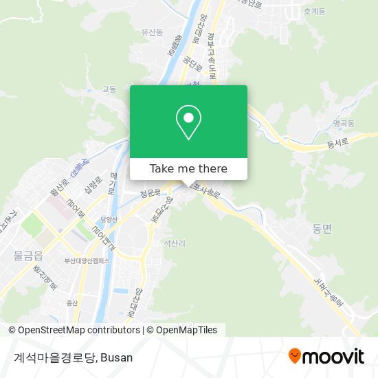계석마을경로당 map