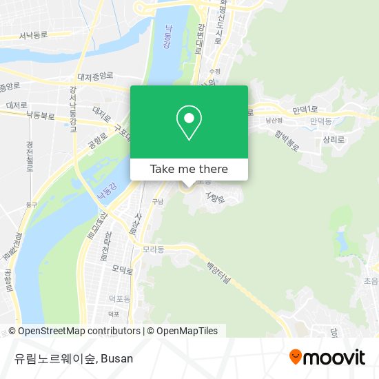 유림노르웨이숲 map