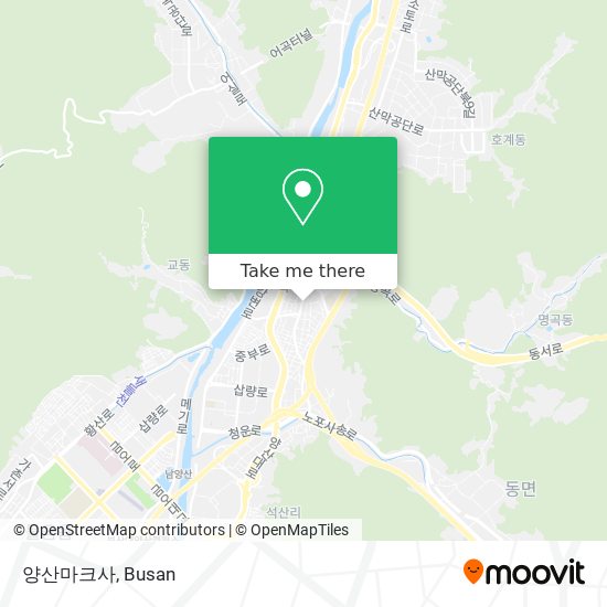 양산마크사 map