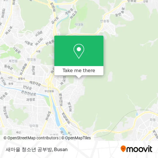 새마을 청소년 공부방 map