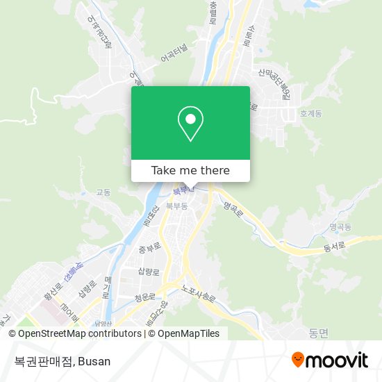 복권판매점 map