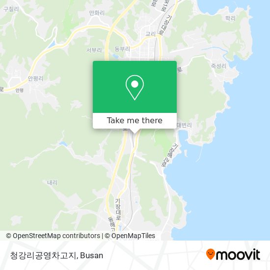 청강리공영차고지 map