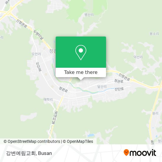 강변예림교회 map