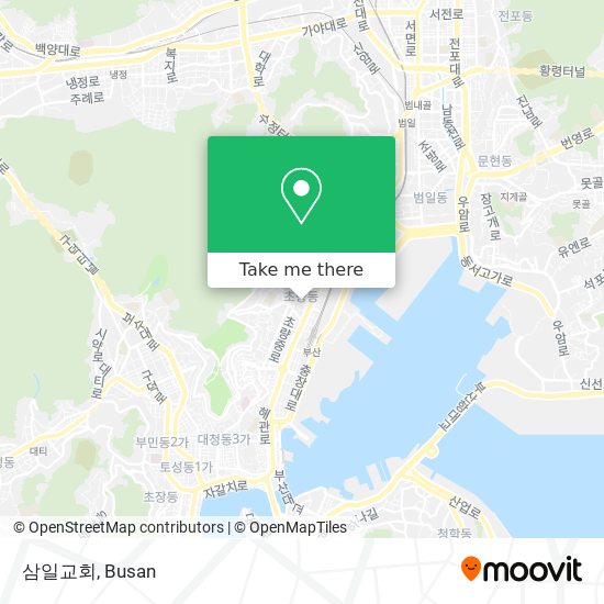 삼일교회 map
