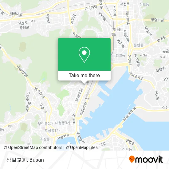 삼일교회 map