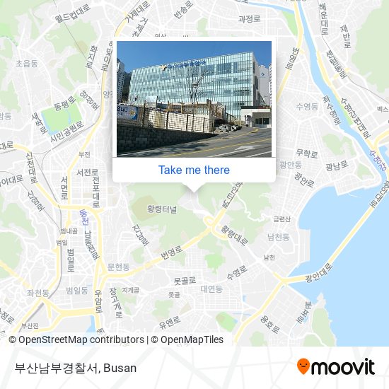부산남부경찰서 map