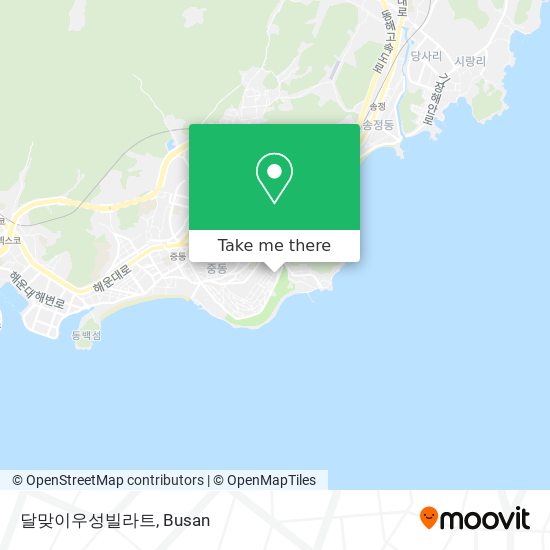 달맞이우성빌라트 map
