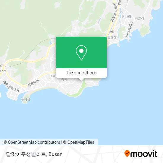 달맞이우성빌라트 map