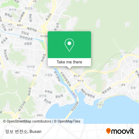 정보 변전소 map