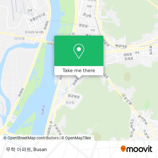 무학 아파트 map