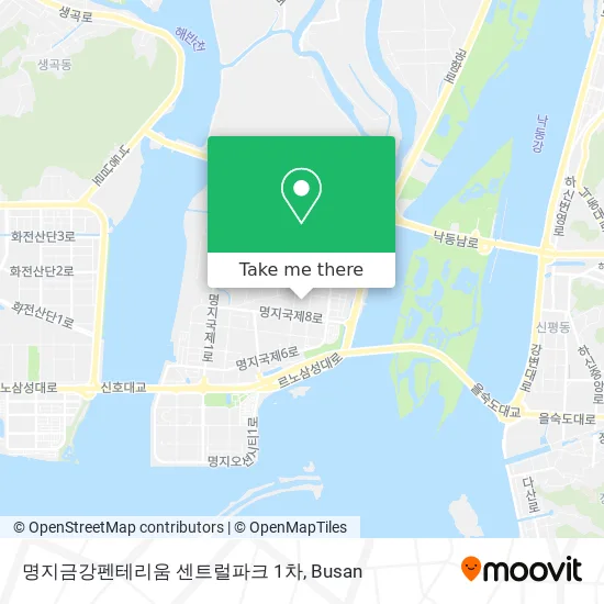 명지금강펜테리움 센트럴파크 1차 map