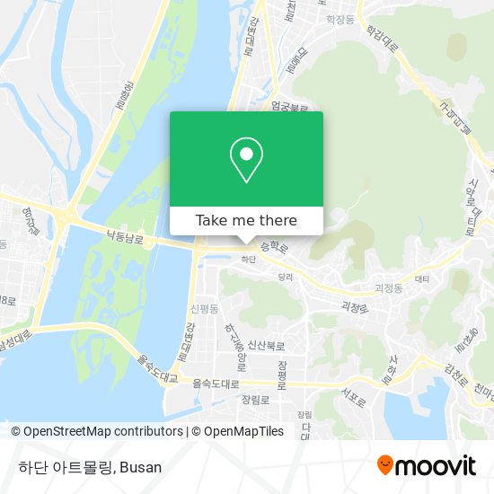 하단 아트몰링 map