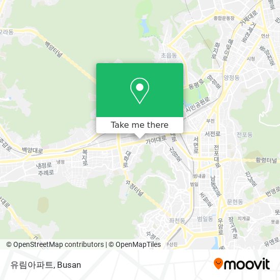 유림아파트 map